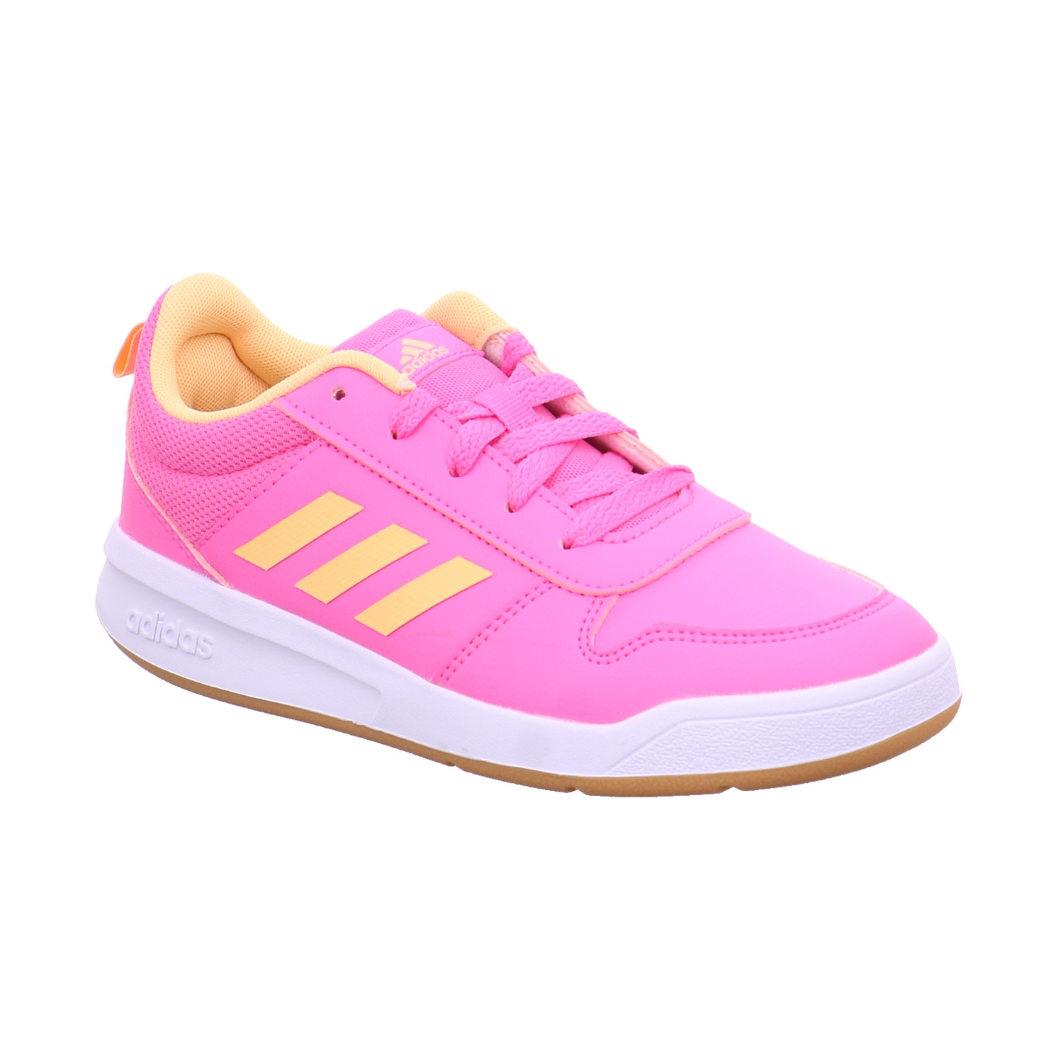 ADIDAS Kinder Sportschuh Pink Lederimitat