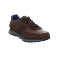 Bild 1 - BUGATTI SHOES Halbschuhe Sneaker Braun Leder Bild 1 - BUGATTI SHOES Halbschuhe Sneaker Braun Leder