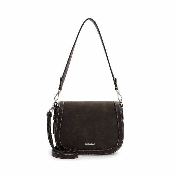 Bild 1 - EMILY & NOAH Umhängetasche Braun Lederimitat Ja