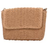 PIECES Sommertasche Beige Textil Ja