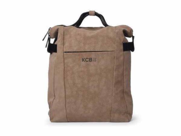 Bild 1 - KCB VEGAN BAGS Rucksack Taupe Textil Ja