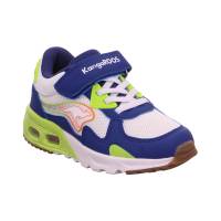 Bild 1 - KANGAROOS Kinder Sportschuh Blau Lederimitat Bild 1 - KANGAROOS Kinder Sportschuh Blau Lederimitat