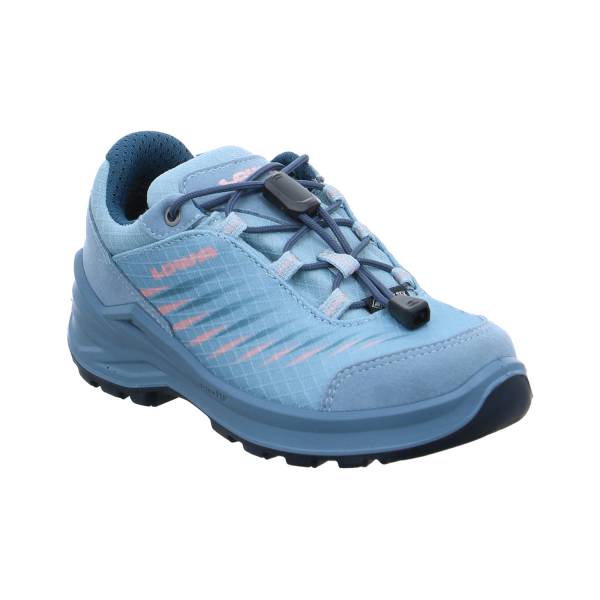 Bild 1 - LOWA Kleinkinder-Sport -Halbschuh Hellblau Textil Sneaker Outdoor