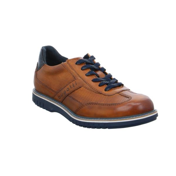 Bild 1 - BUGATTI SHOES Halbschuhe Sneaker Cognac Leder