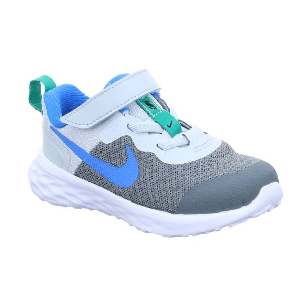 Bild 1 - NIKE Baby-Sport-Bottine Silber Textil Sneaker