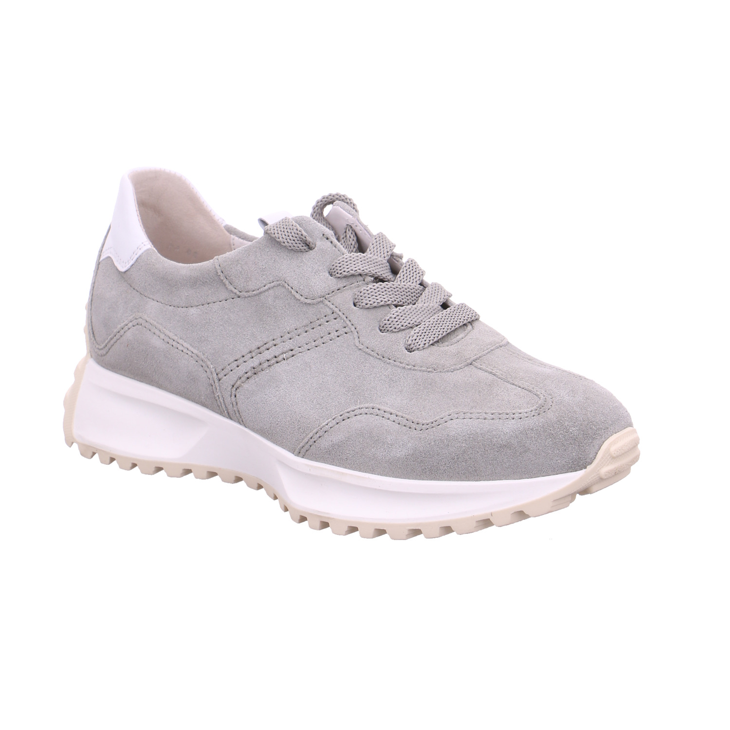 GABOR Sneaker Khaki Leder mit Wechselfussbett