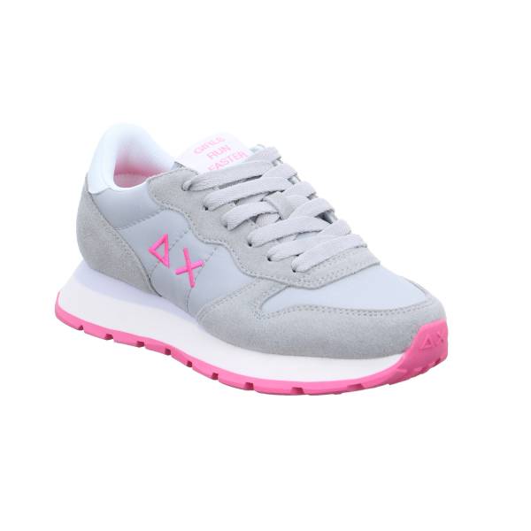 Bild 1 - SUN68 Sneaker Grau Leder mit Wechselfussbett