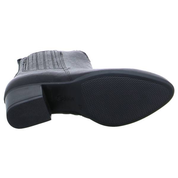 Bild 5 - GABOR Stiefelette Schwarz Leder