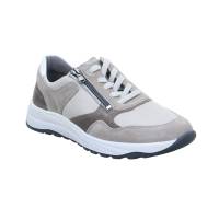 Bild 1 - WALDLÄUFER Halbschuhe Sneaker Stoff Beige Leder Bild 1 - WALDLÄUFER Halbschuhe Sneaker Stoff Beige Leder
