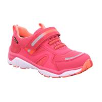 SUPERFIT Kleinkinder-Sport -Halbschuh Pink Textil Sneaker
