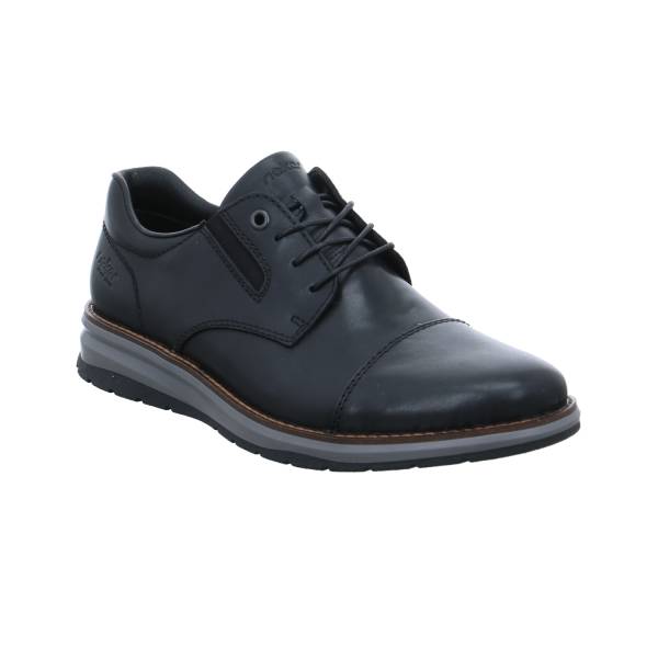 Bild 1 - RIEKER Halbschuh-City Schwarz Leder
