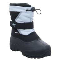 KANGAROOS Kinder-Snowboot Schwarz Synthetik Schneestiefel