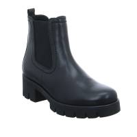 GABOR Stiefelette Schwarz Leder