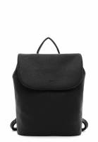 RUE68 Rucksack Schwarz Lederimitat Ja