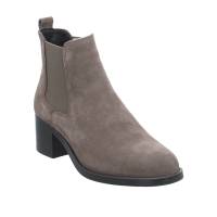 TAMARIS Stiefelette Taupe Leder