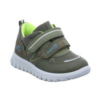 SUPERFIT Baby-Sport-Bottine Olive Textil Sneaker