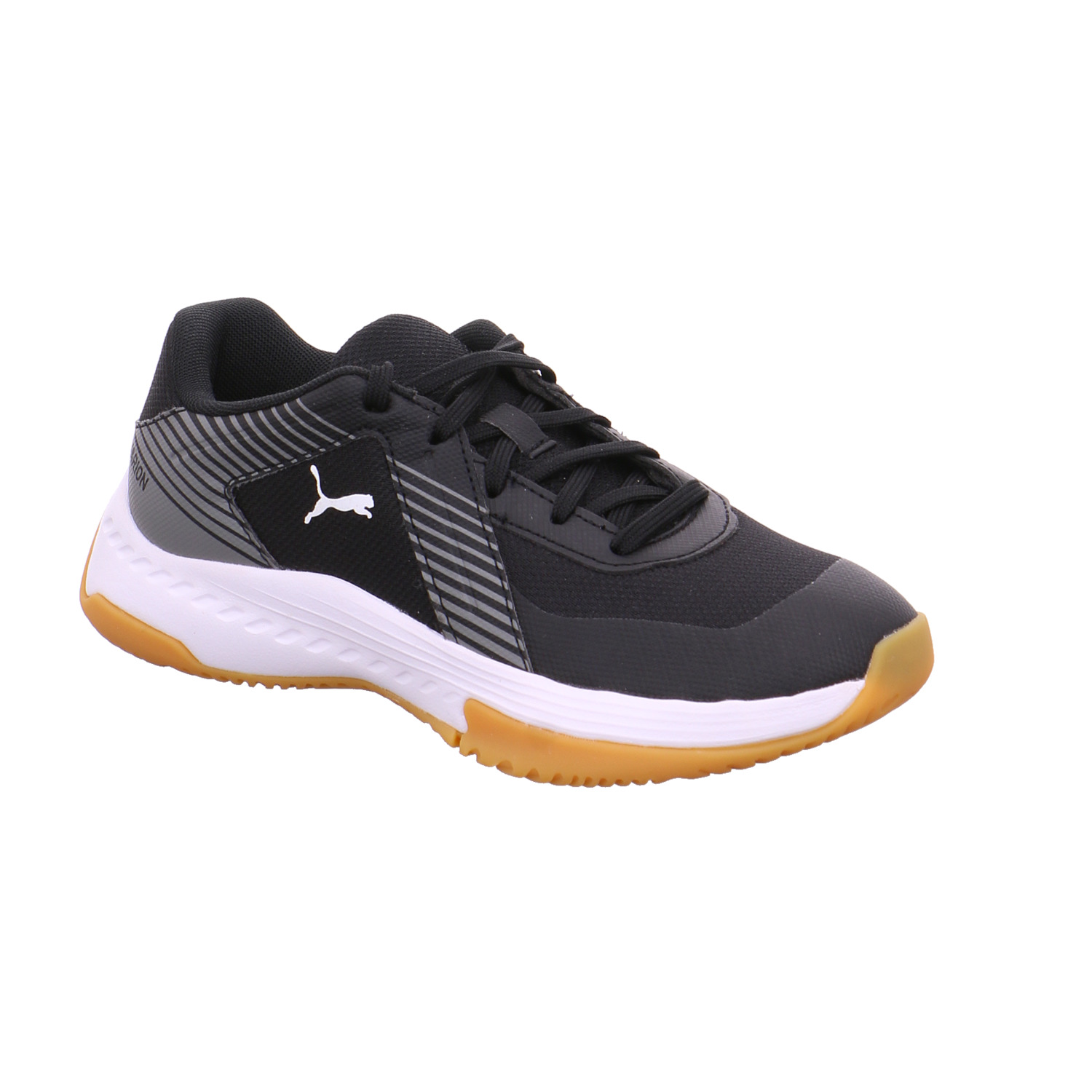 PUMA Kinder Sportschuh Schwarz Synthetik