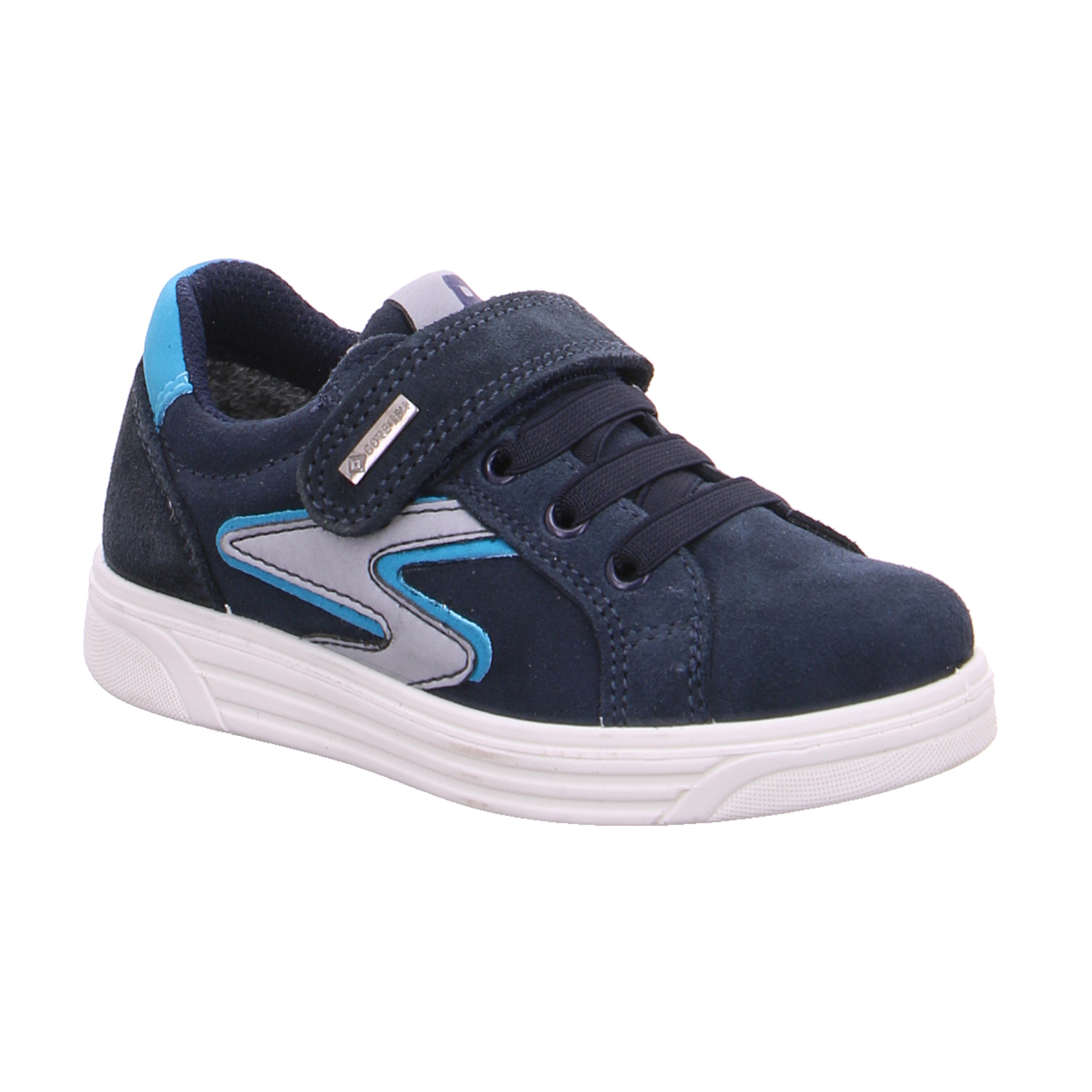 PRIMIGI Kleinkinder-Halbschuh Klett Dunkelblau Leder Sneaker AR9151 PRIMIGI Kleinkinder-Halbschuh Klett Dunkelblau Leder Sneaker AR9151