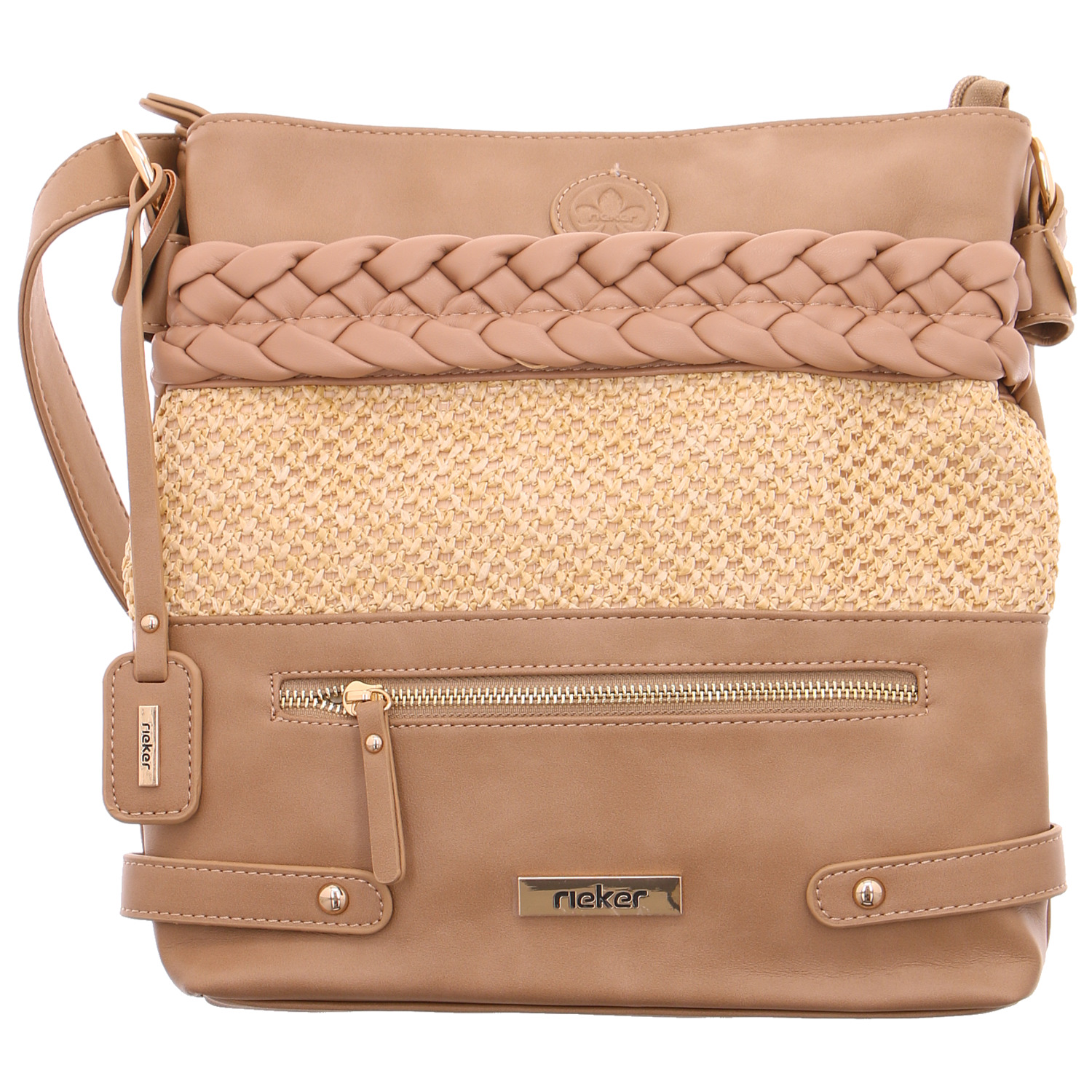 RIEKER Umhängetasche Beige Lederimitat