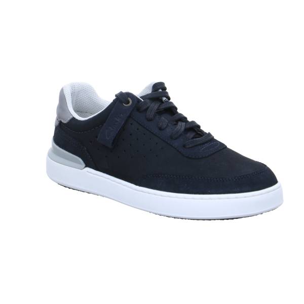 Bild 1 - CLARKS Halbschuhe Sneaker Blau Leder