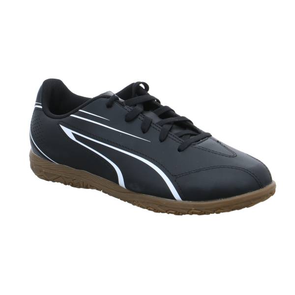 Bild 1 - PUMA Kinder Sportschuh Schwarz Lederimitat