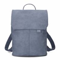 ZWEI Rucksack Hellblau Lederimitat Ja