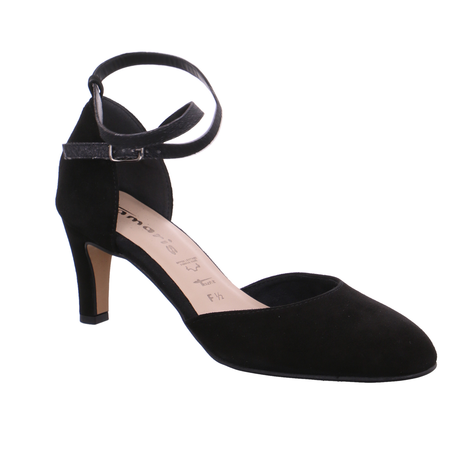 TAMARIS Pumps Schwarz Leder