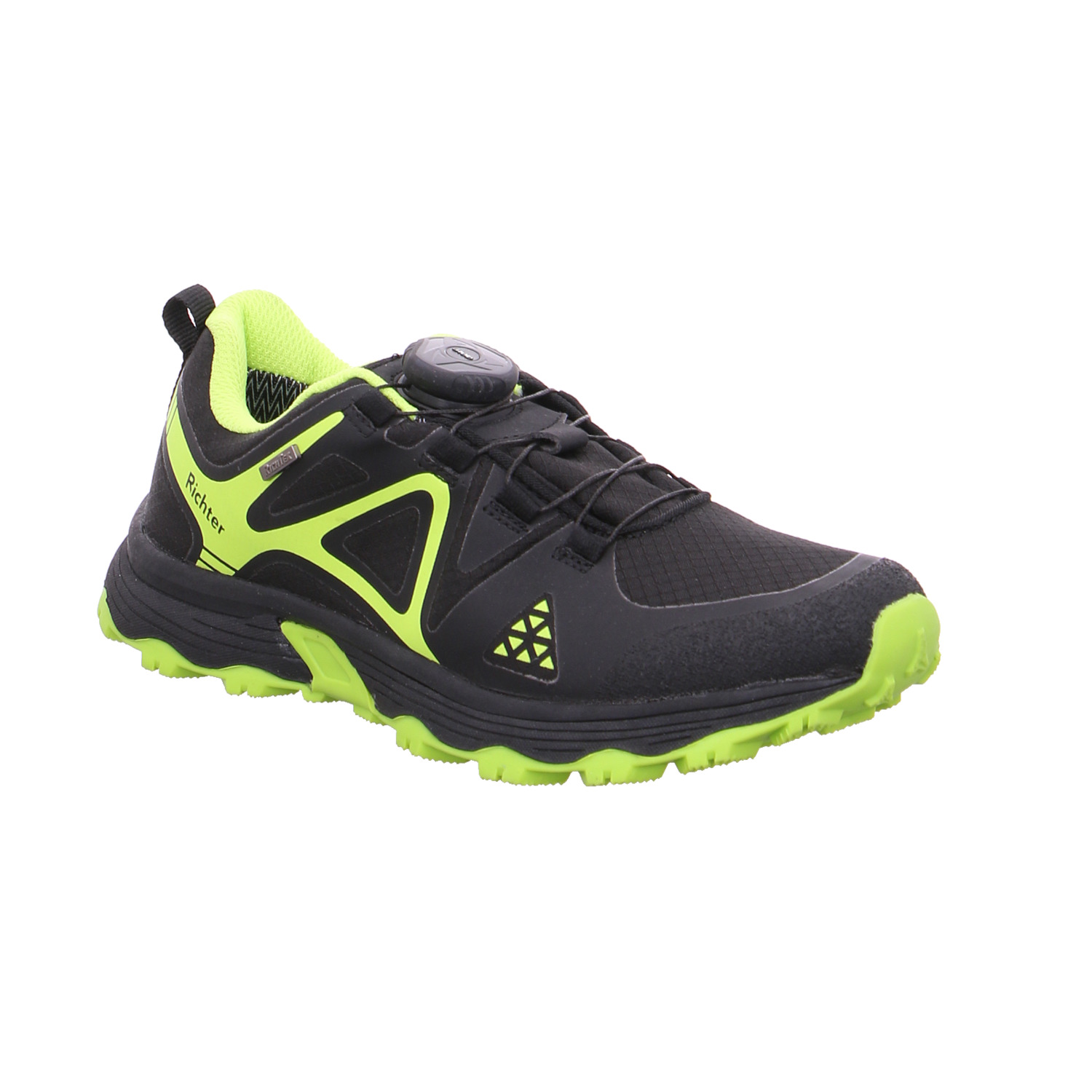 RICHTER Jugend-Halbschuh Schwarz Synthetik Outdoor Sneaker