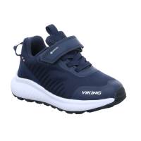 VIKING Jugend-Halbschuh Dunkelblau Textil Sneaker