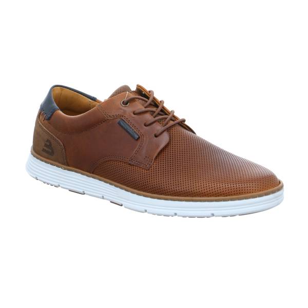 Bild 1 - BULLBOXER Halbschuhe Sneaker Cognac Leder