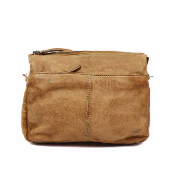 Bild 1 - BEAR DESIGN Umhängetasche Taupe Leder
