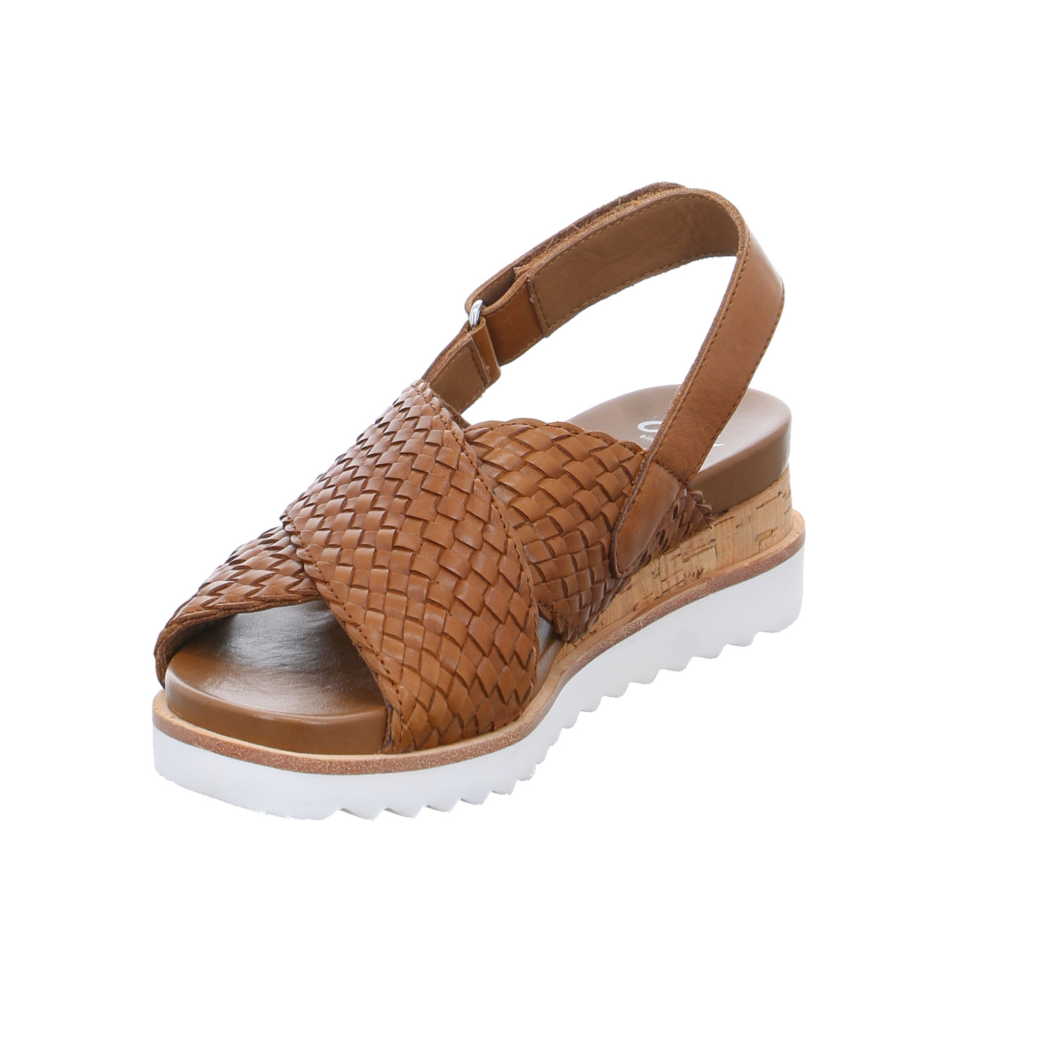 ARA Comfort-Sandalette Cognac Leder