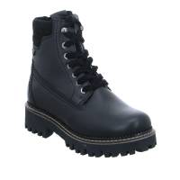 TAMARIS Boot Schwarz Leder mit Primaloft