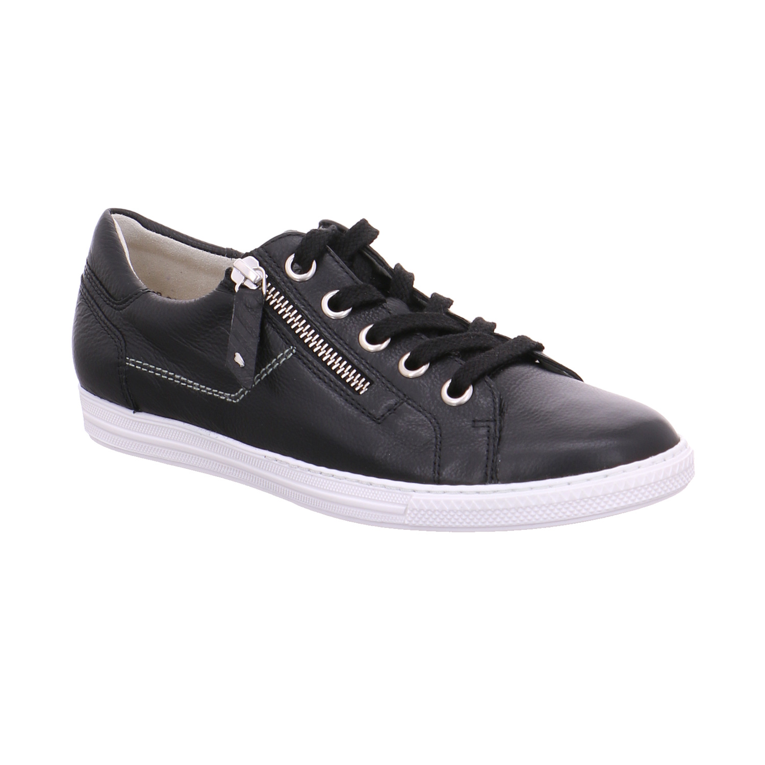 PAUL GREEN Sneaker Schwarz Leder Super Soft