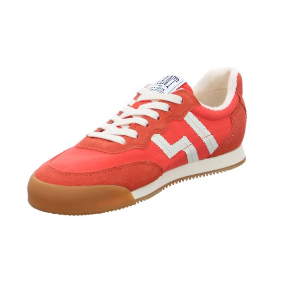 Bild 3 - GANT Sneaker Rot Leder mit Wechselfussbett