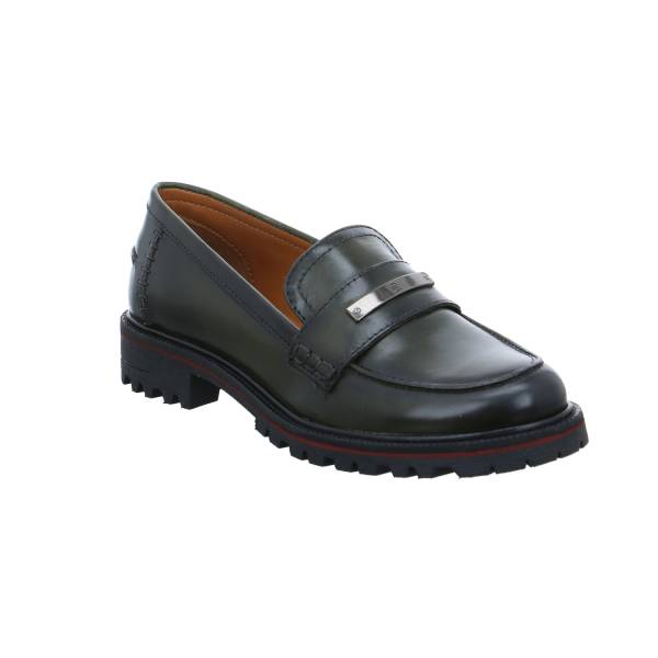 Bild 1 - BAGATT Slipper Olive Leder mit Lederfutter