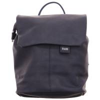 ZWEI Rucksack Blau Lederimitat