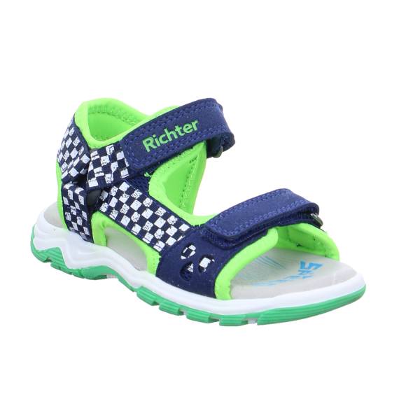 Bild 1 - RICHTER Kleinkinder-Sandale Dunkelblau Textil Sommerschuh
