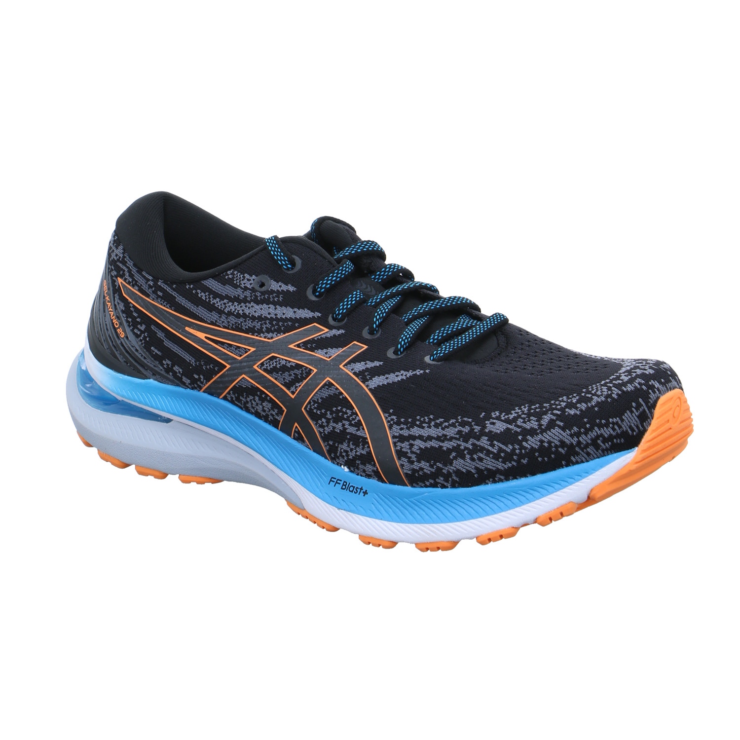 ASICS Running Crossschuhe Schwarz Synthetik Gel Kayano 29