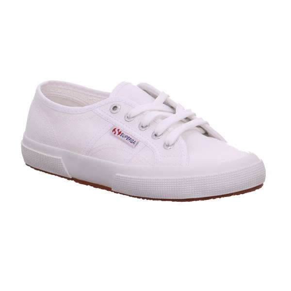 Bild 1 - SUPERGA Sneaker Weiss Textil