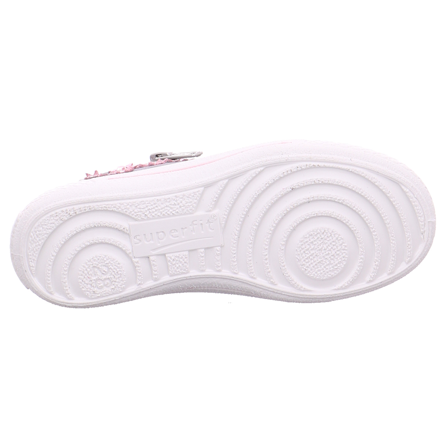 SUPERFIT Kleinkinder-Halbschuh Binder Silber Leder Sneaker YB8299