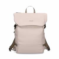 ZWEI Rucksack Beige Lederimitat