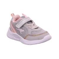 Bild 1 - KANGAROOS Baby-Sport-Bottine Silber Textil Sneaker Bild 1 - KANGAROOS Baby-Sport-Bottine Silber Textil Sneaker
