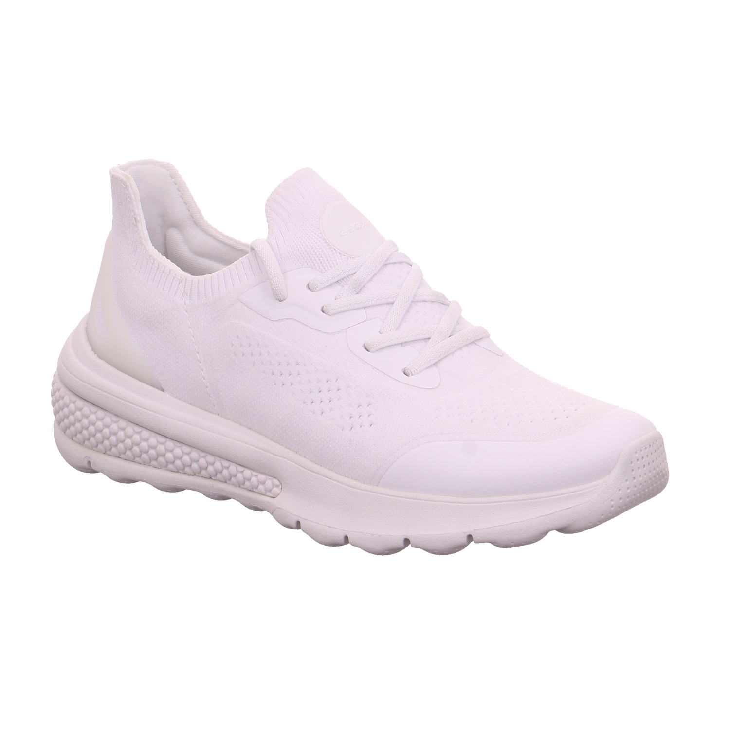 GEOX Sneaker Weiss Textil GEOX Sneaker Weiss Textil