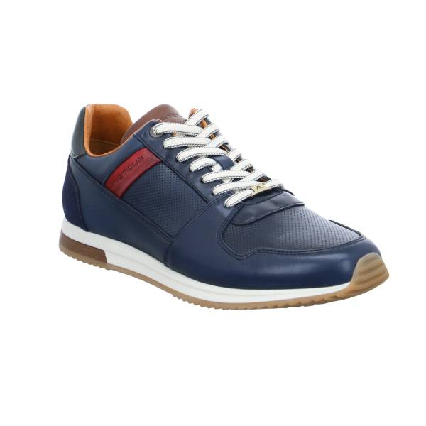 Bild 1 - AMBITIOUS Halbschuhe Sneaker Blau Leder