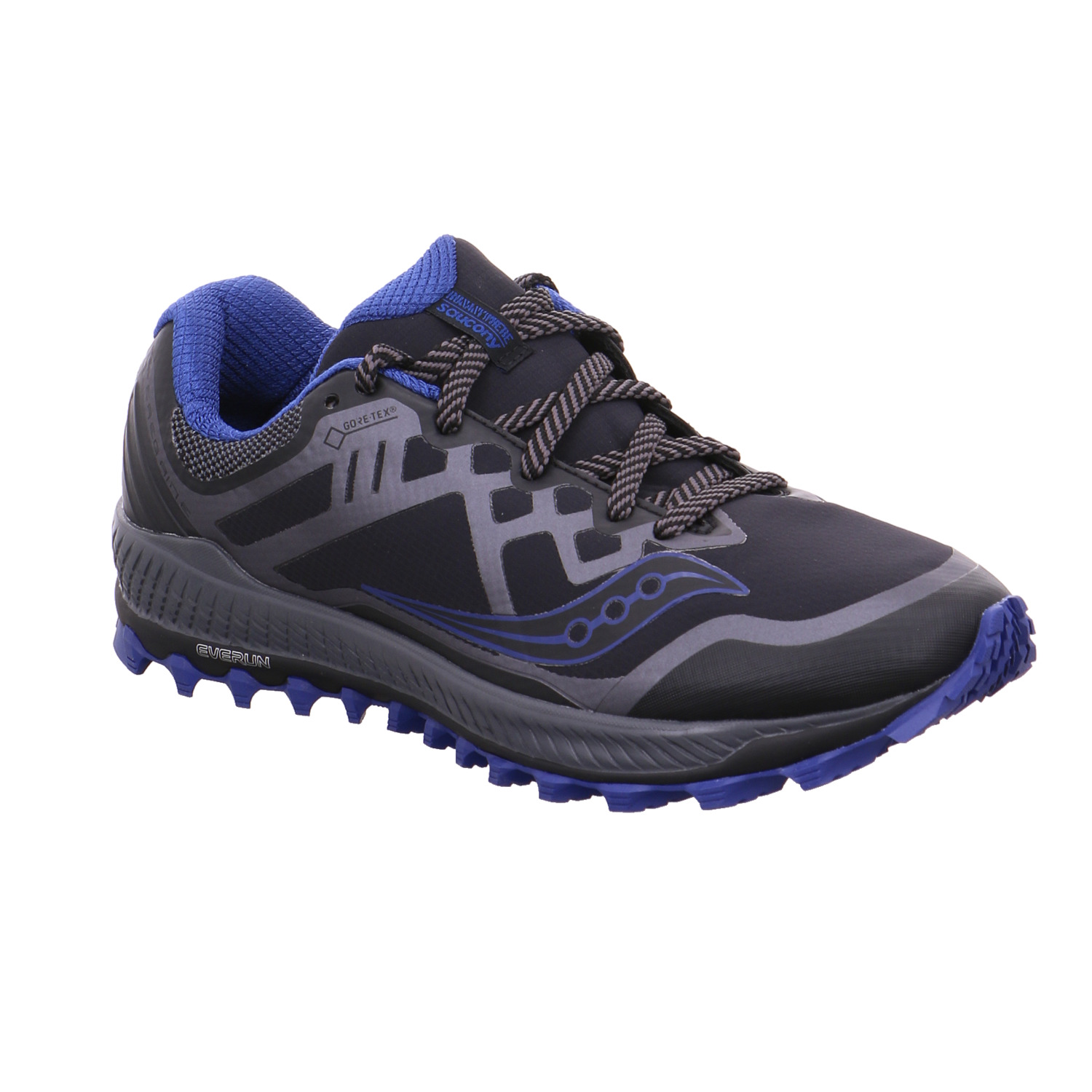 SAUCONY Walking + Outdoor Schwarz Synthetik