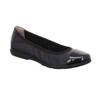 Bild 1 - CAPRICE Ballerina Schwarz Leder "Super soft" Bild 1 - CAPRICE Ballerina Schwarz Leder "Super soft"