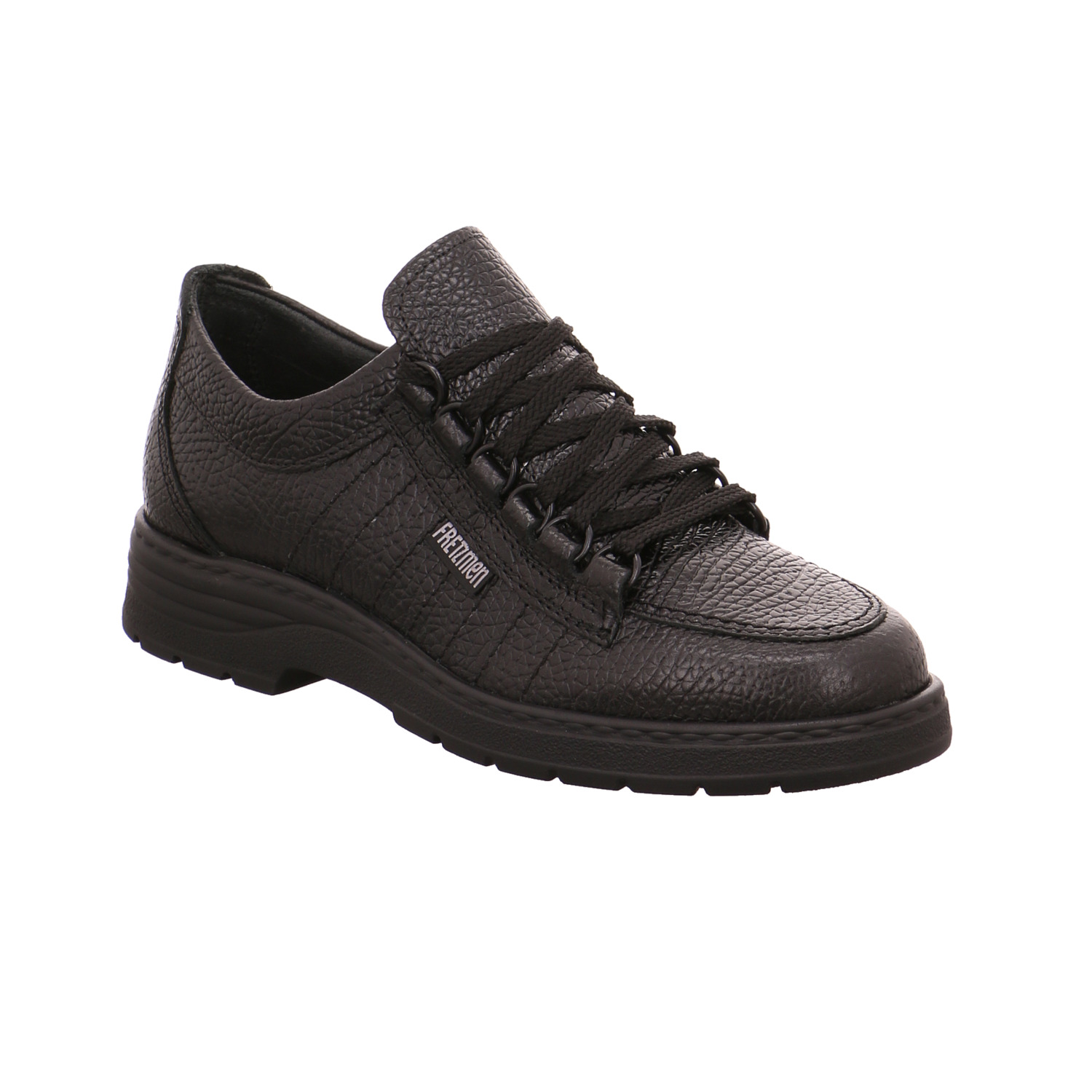 FRETZ MEN Halbschuh Schwarz Leder