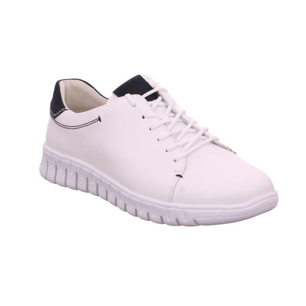 Bild 1 - WALDLÄUFER Halbschuhe Sneaker Weiss Leder