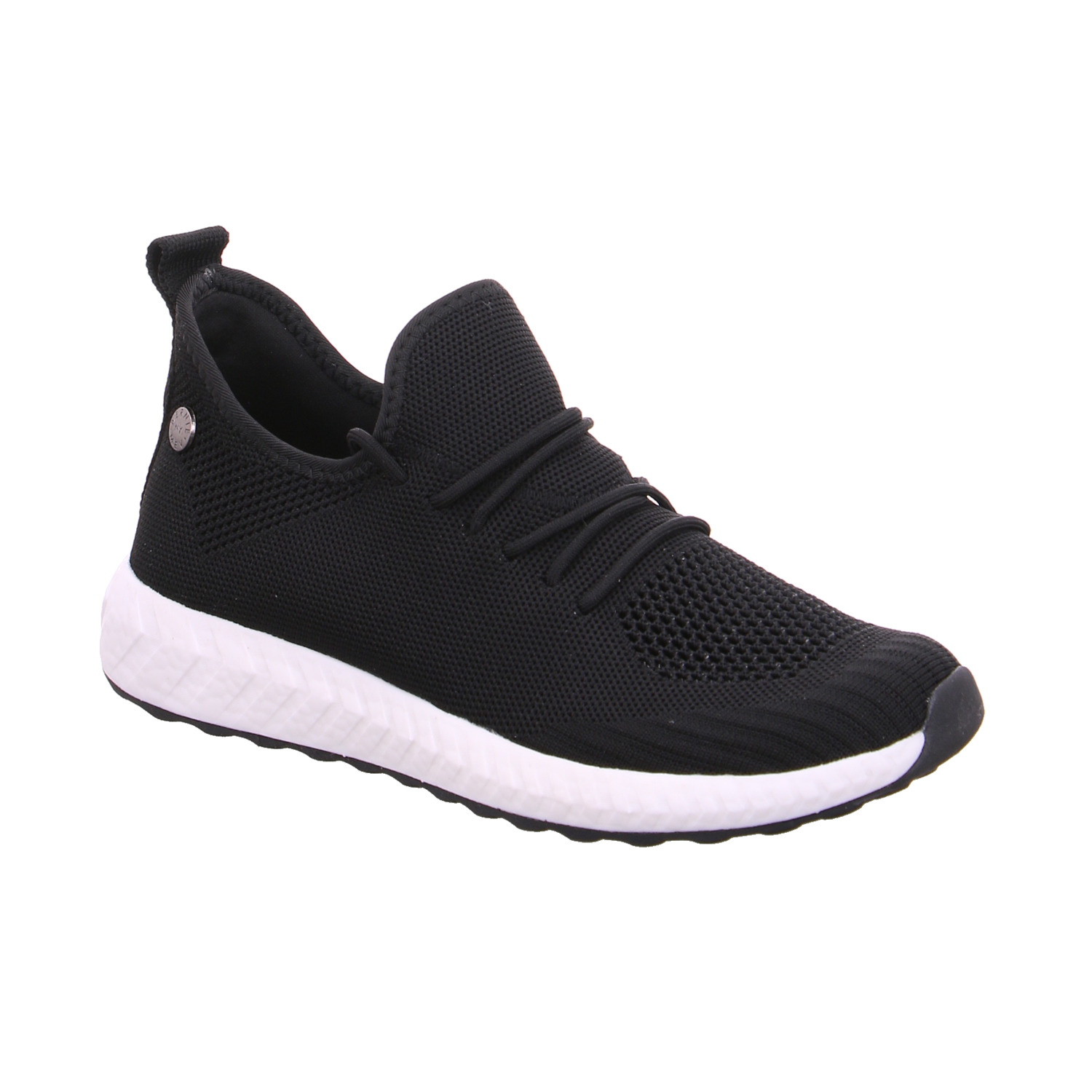 BERNIE MEV. Sneaker Schwarz Textil Vegan PETA-Approved Vegan